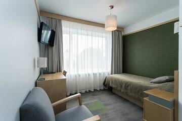 Фото номера Стандартный одноместный номер Отель Hotel Tartu г. Тарту 4